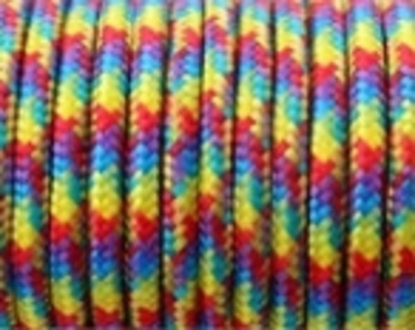 パラコード 3mm 15m 30m おしゃれ かわいい カラフル ひも テント ロープ 全56色 耐荷重 135kg キャンプ アウトドア ペット の 首輪 などに