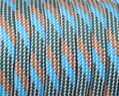 パラコード 4mm 15m 30m 7芯 おしゃれ かわいい カラフル ひも テント ロープ ガイロープ 全250色 耐荷重 250kg キャンプ アウトドア ペット の 首輪 などに