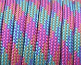 パラコード 4mm 15m 30m 7芯 おしゃれ かわいい カラフル ひも テント ロープ ガイロープ 全250色 耐荷重 250kg キャンプ アウトドア ペット の 首輪 などに