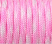 パラコード 4mm 15m 7芯 おしゃれ かわいい カラフル ひも テント ロープ ガイロープ 全250色 耐荷重 250kg キャンプ アウトドア ペット の 首輪 などに