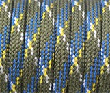 パラコード 4mm 15m 7芯 おしゃれ かわいい カラフル ひも テント ロープ ガイロープ 全250色 耐荷重 250kg キャンプ アウトドア ペット の 首輪 などに